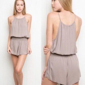 Brandy Melville Mauve Romper